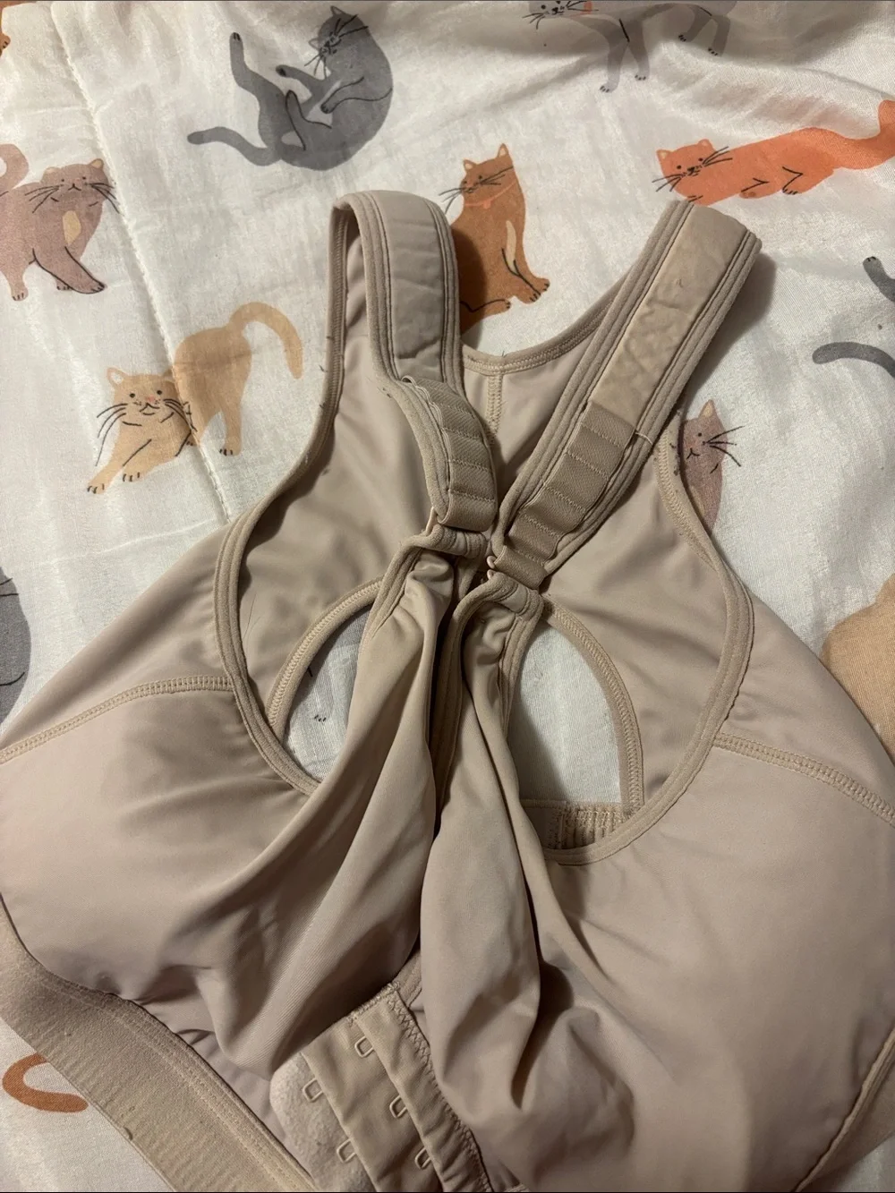 open front bra